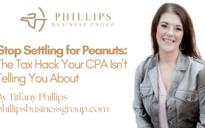 Stop Settling for Peanuts: The Tax Hack Your CPA Isn’t Telling You About