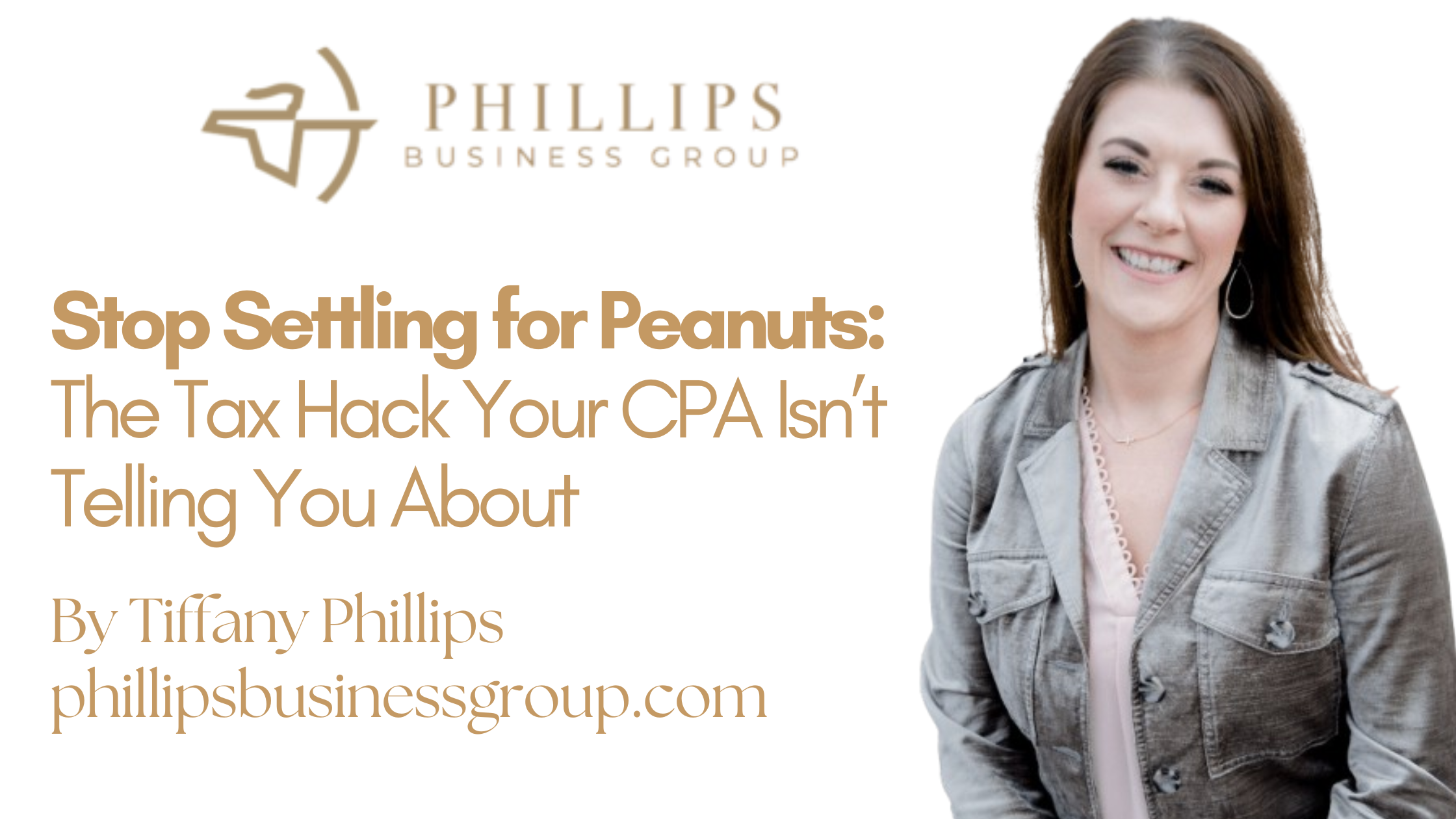 Stop Settling for Peanuts: The Tax Hack Your CPA Isn’t Telling You About