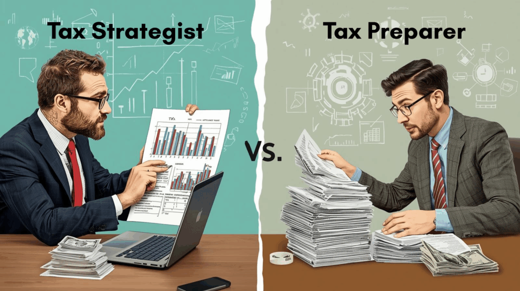 Tax Strategist vs. Tax Preparer