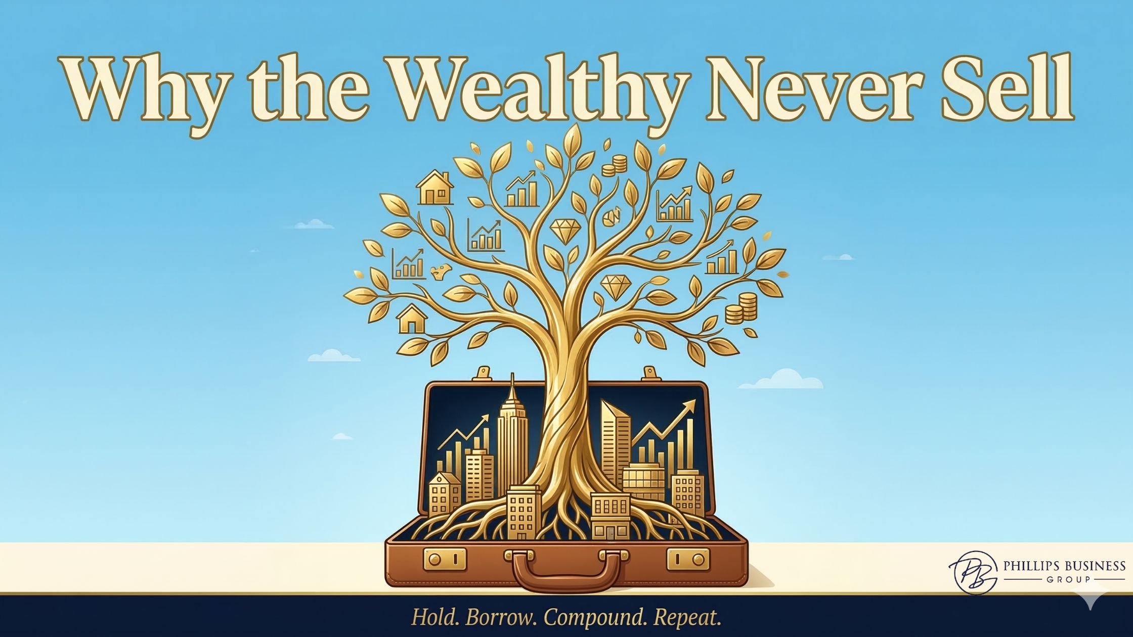 Why the wealthy never sell assets