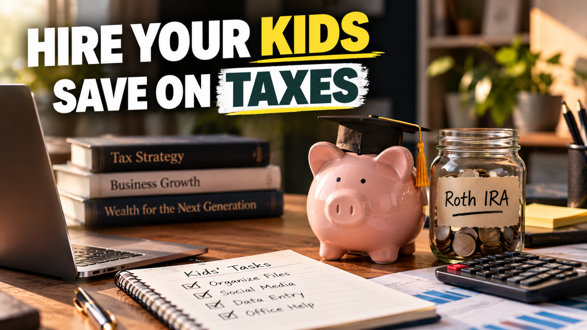 Hire your kids save on taxes
